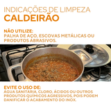 Caldeirão Com Tampa N14 Aluminio Fundido