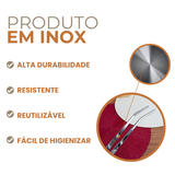 Pinça Culinária Ponta Curva 30cm