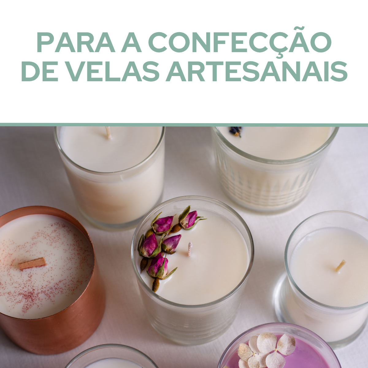 Cera De Coco Velas Artesanais 100% Vegetal Vegana 1 Kg