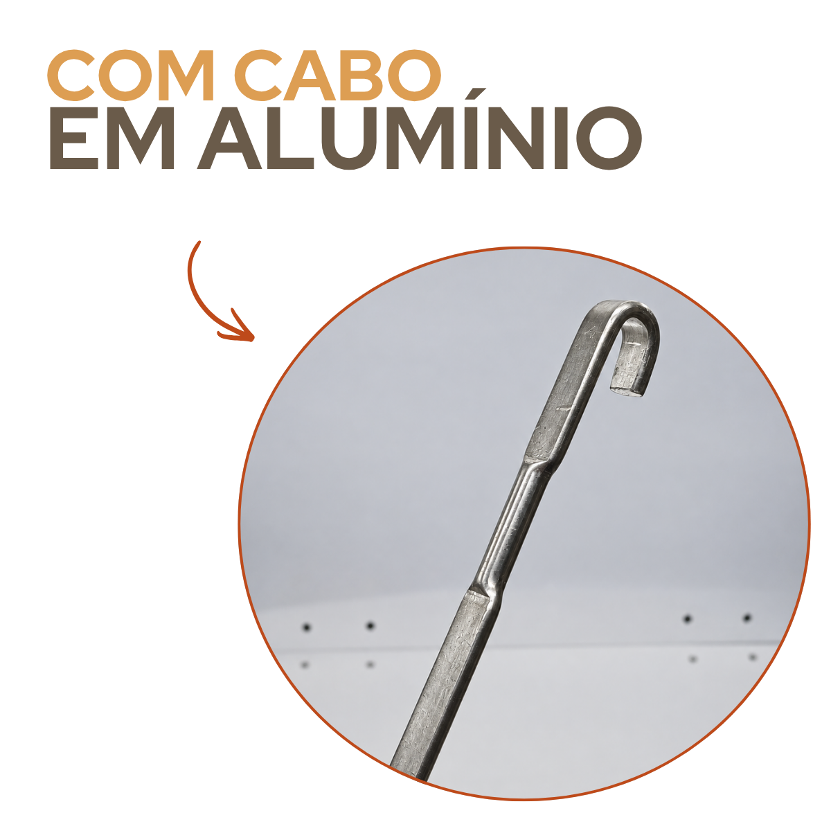 Concha Hotel Servir Aluminio N°9
