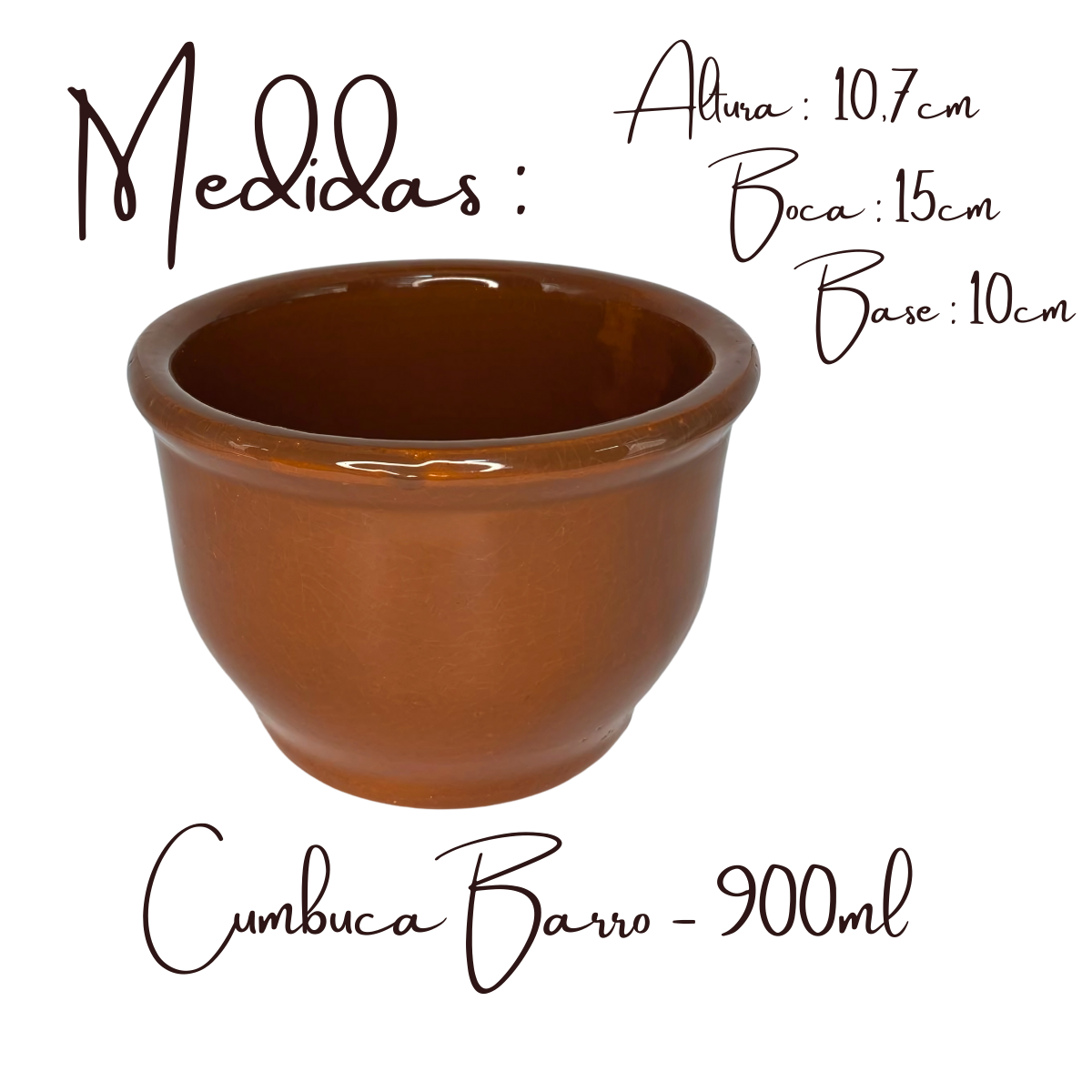 Cumbuca Alta Barro N°2
