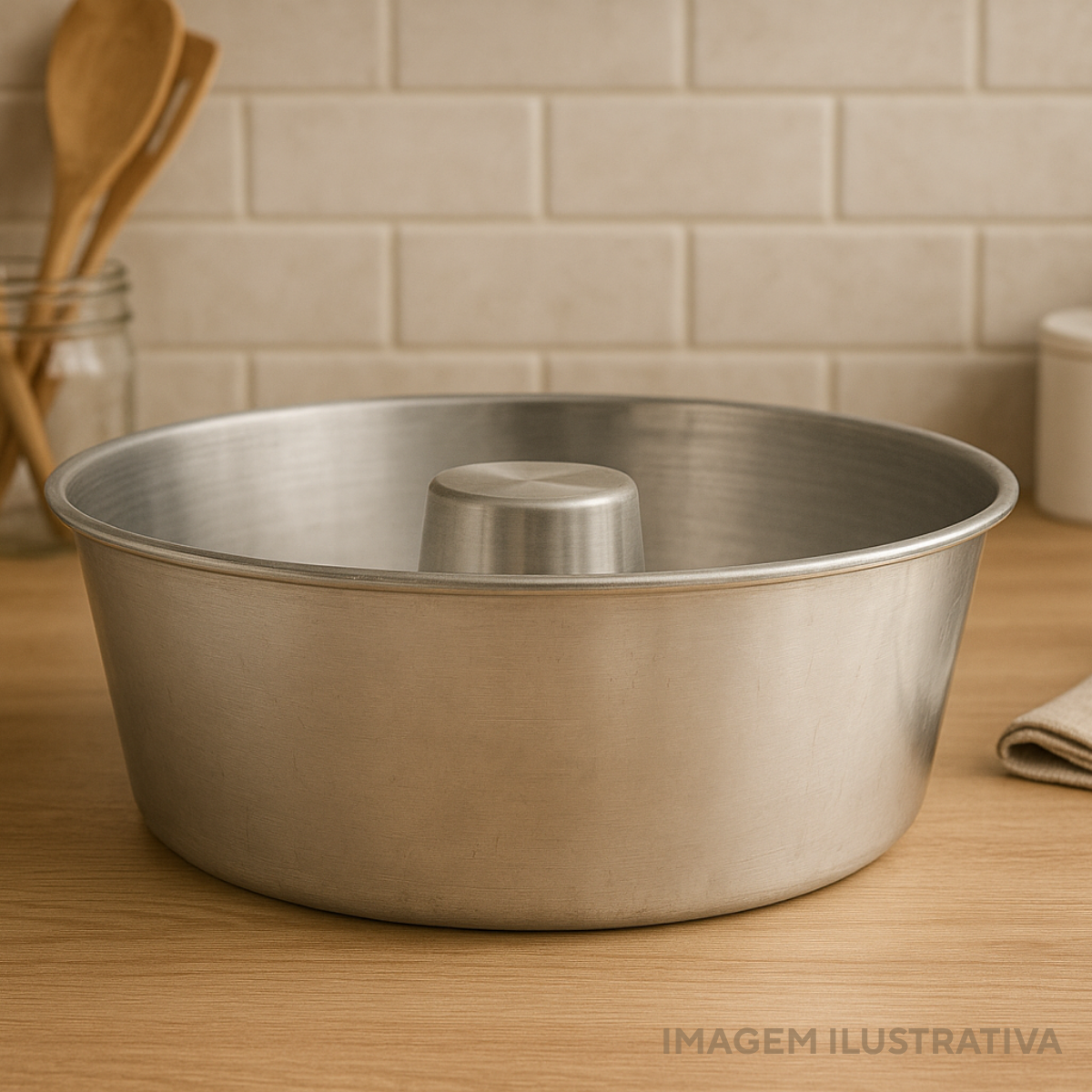 Forma alumínio redonda 9,5L