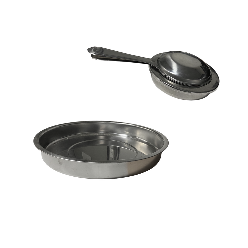 Rechaud Redondo 12L C/ Banho Maria de Aço inox - A Gourmet