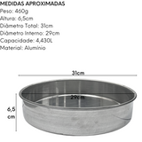 Forma Com Fundo Removível N30 de Alumínio Arary