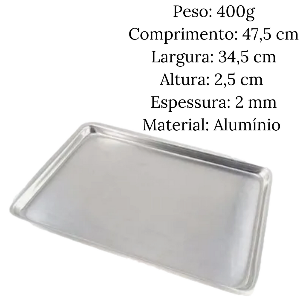 Assadeira Baixa Para Rocambole N4 Arary