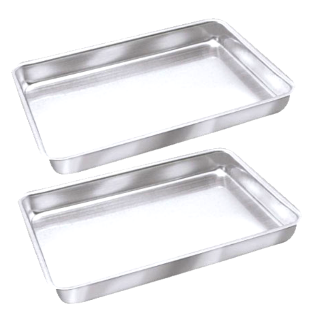 Assadeira Baixa Retangular em Aluminio 1,8L Arary