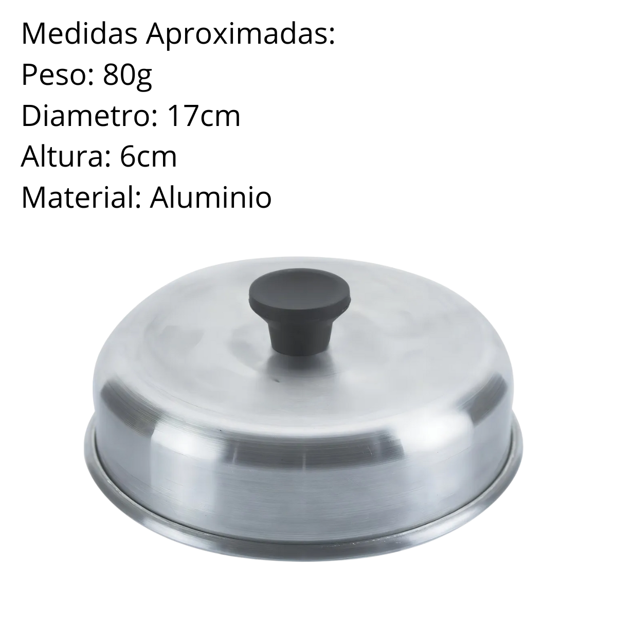 Abafador de Hambúrguer Nº16 Alumínio Arary