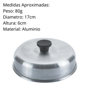 Abafador de Hambúrguer Nº16 Alumínio Arary