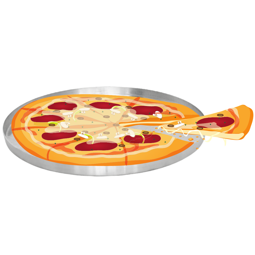 Forma Para Pizza em Alumínio N40 Arary