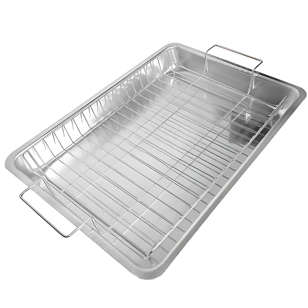 Assadeira retangular com grelha N3 Arary