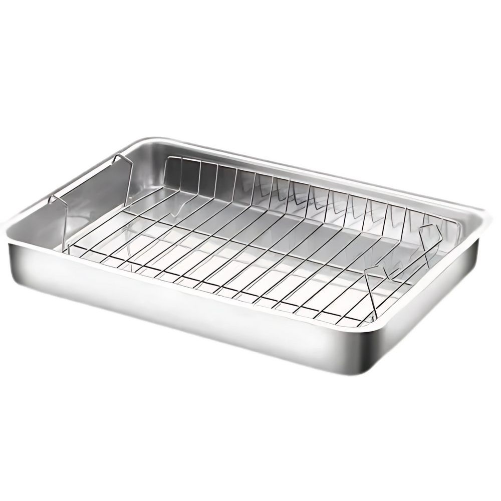 Assadeira retangular com grelha N3 Arary