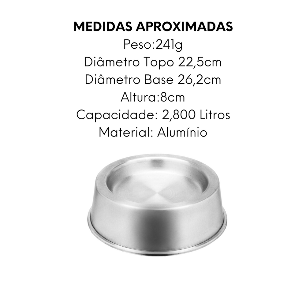 Forma Ballerine em Aluminio N25 Arary