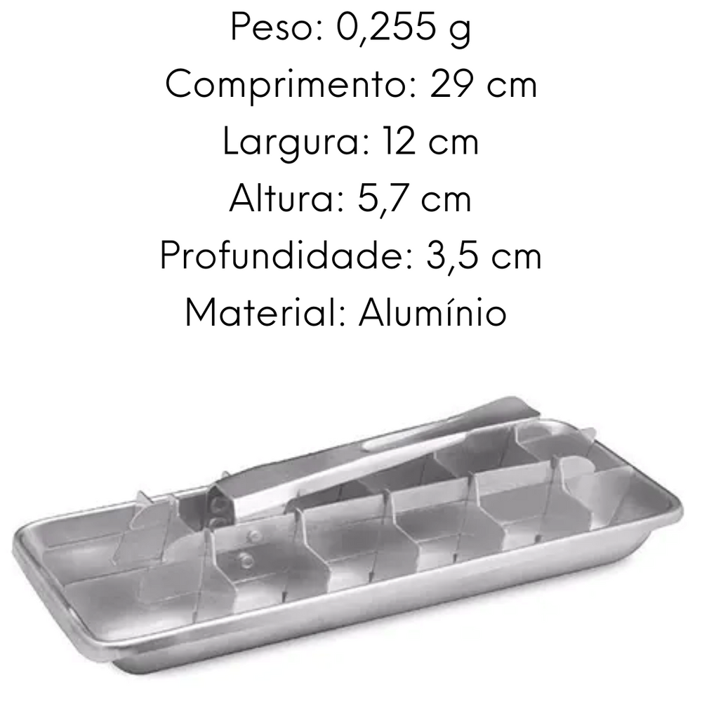 Forma de Gelo Com Alavanca Profissional - A Gourmet
