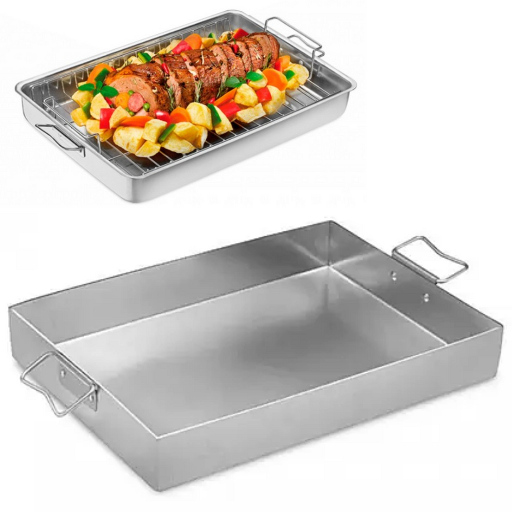 Assadeira Hotel N5 em Aluminio C/ Alças ABC