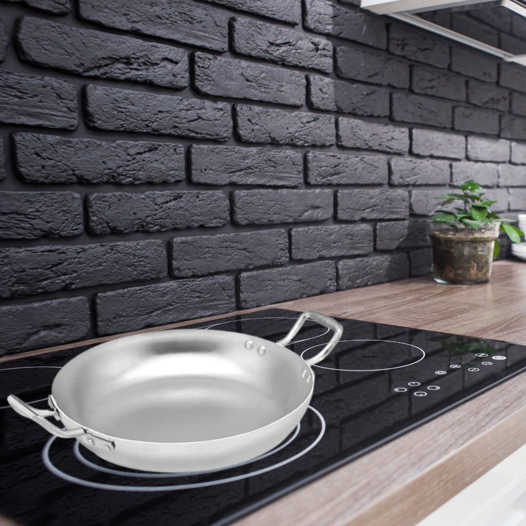 Frigideira Pergaminho Com Duas Alças em Aluminio ABC