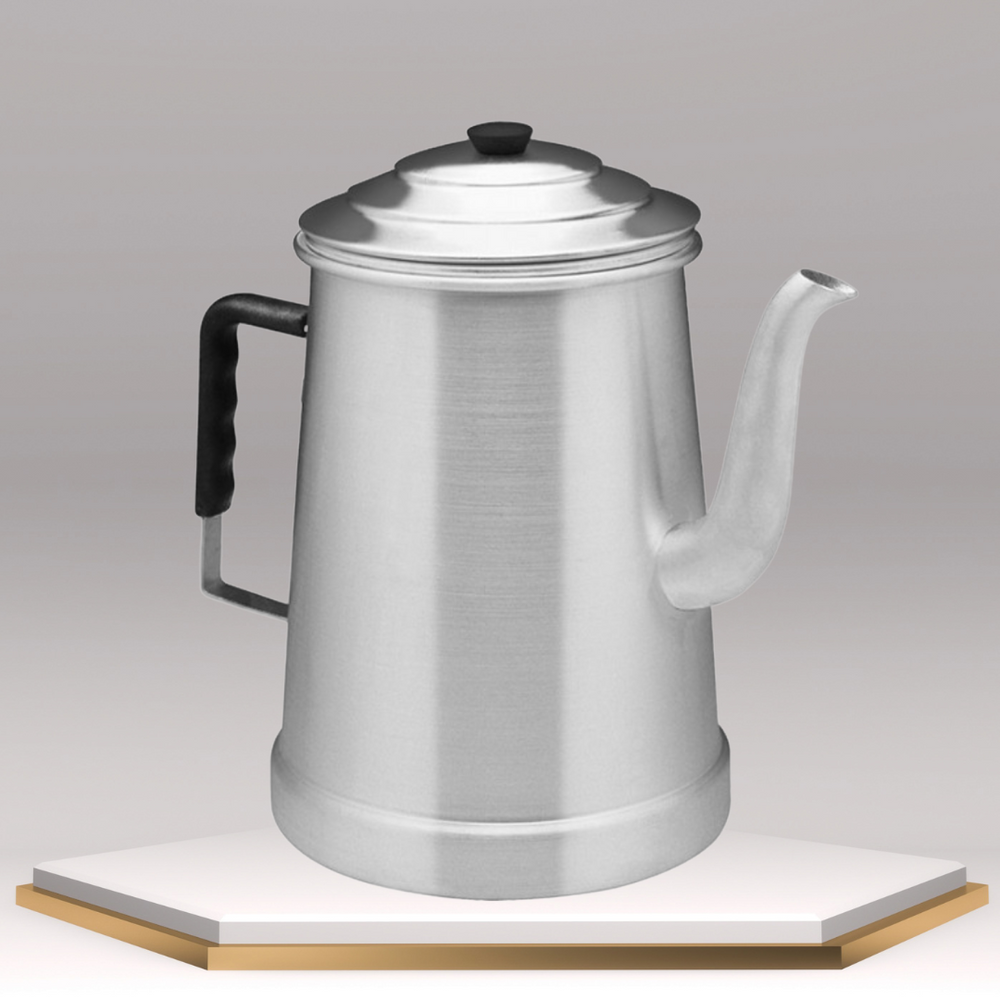 Bule Hotel em Aluminio Com Cabo Baquelite 3,4L ABC