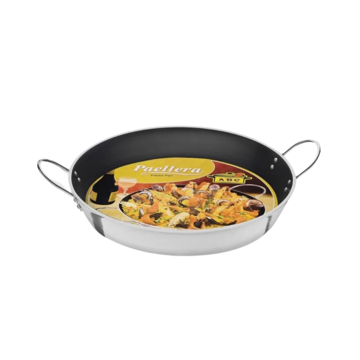 Paella Hotel N60 Antiaderente em Aluminio ABC