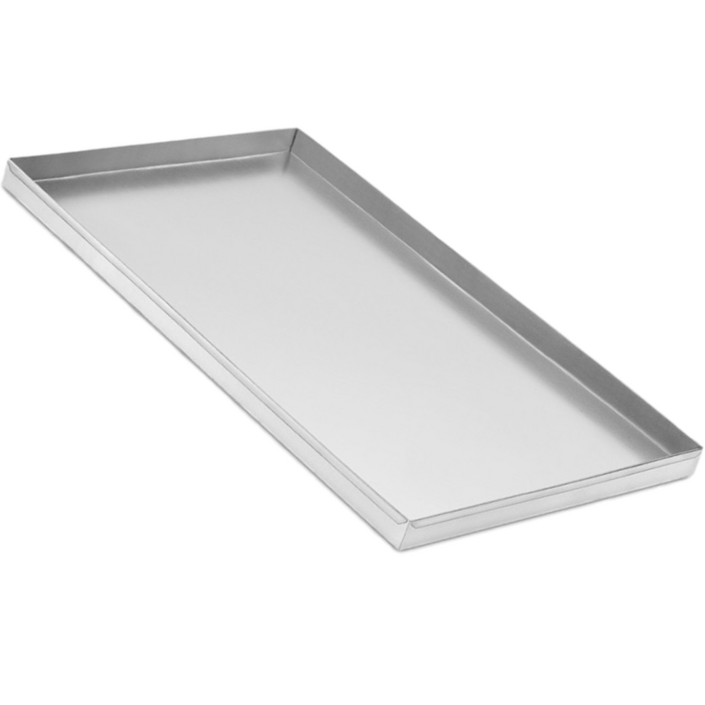 Assadeira Com Dobra Retangular em Aluminio 60cm ABC