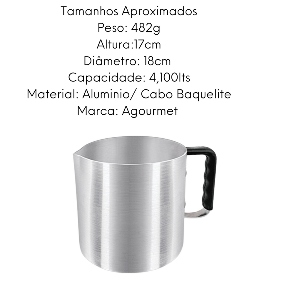 Canecão Com bico Cabo Baquelite Cajamac