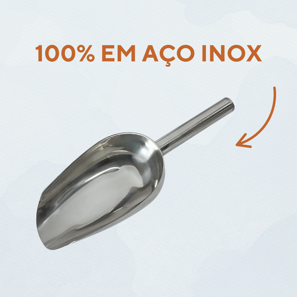 Concha Pegador Aço Inox 26cm - A Gourmet