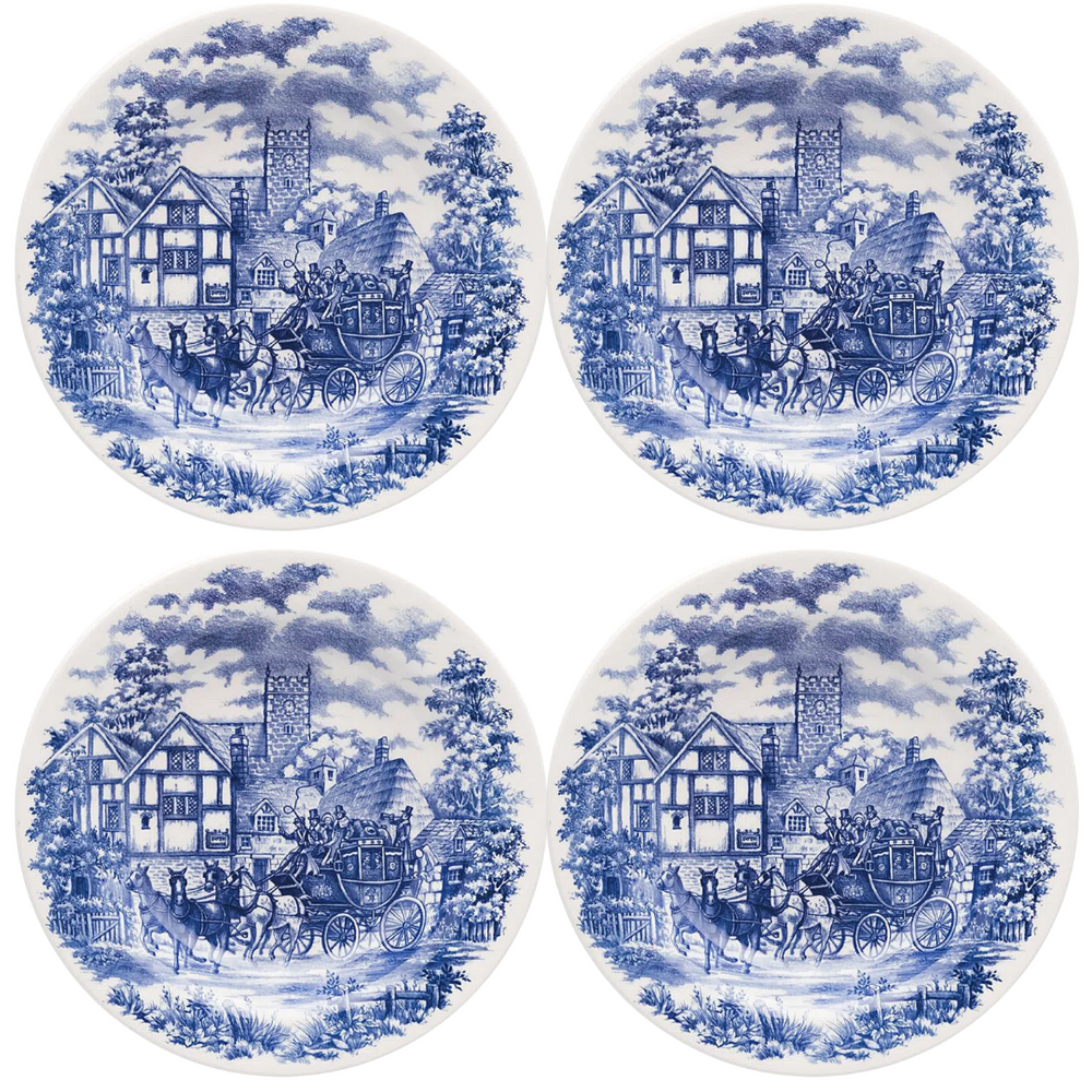 Prato Fundo Donna Cena Inglesa Cerâmica Oxford Oxford