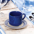 Xicara de Chá Com Pires 180ml Donna Grécia Oxford