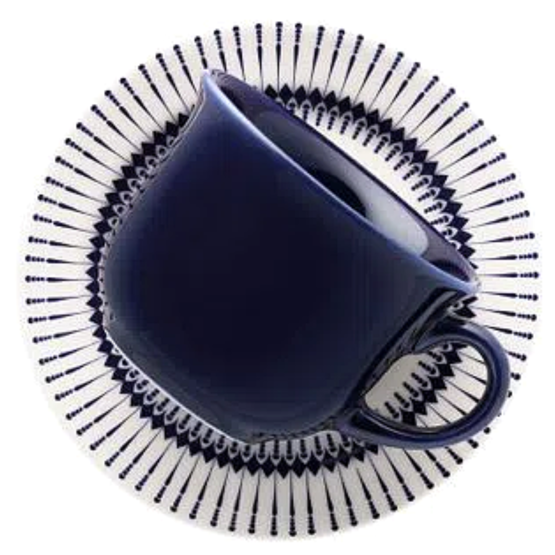 Xicara de Chá Com Pires Donna Colb 200ml Oxford