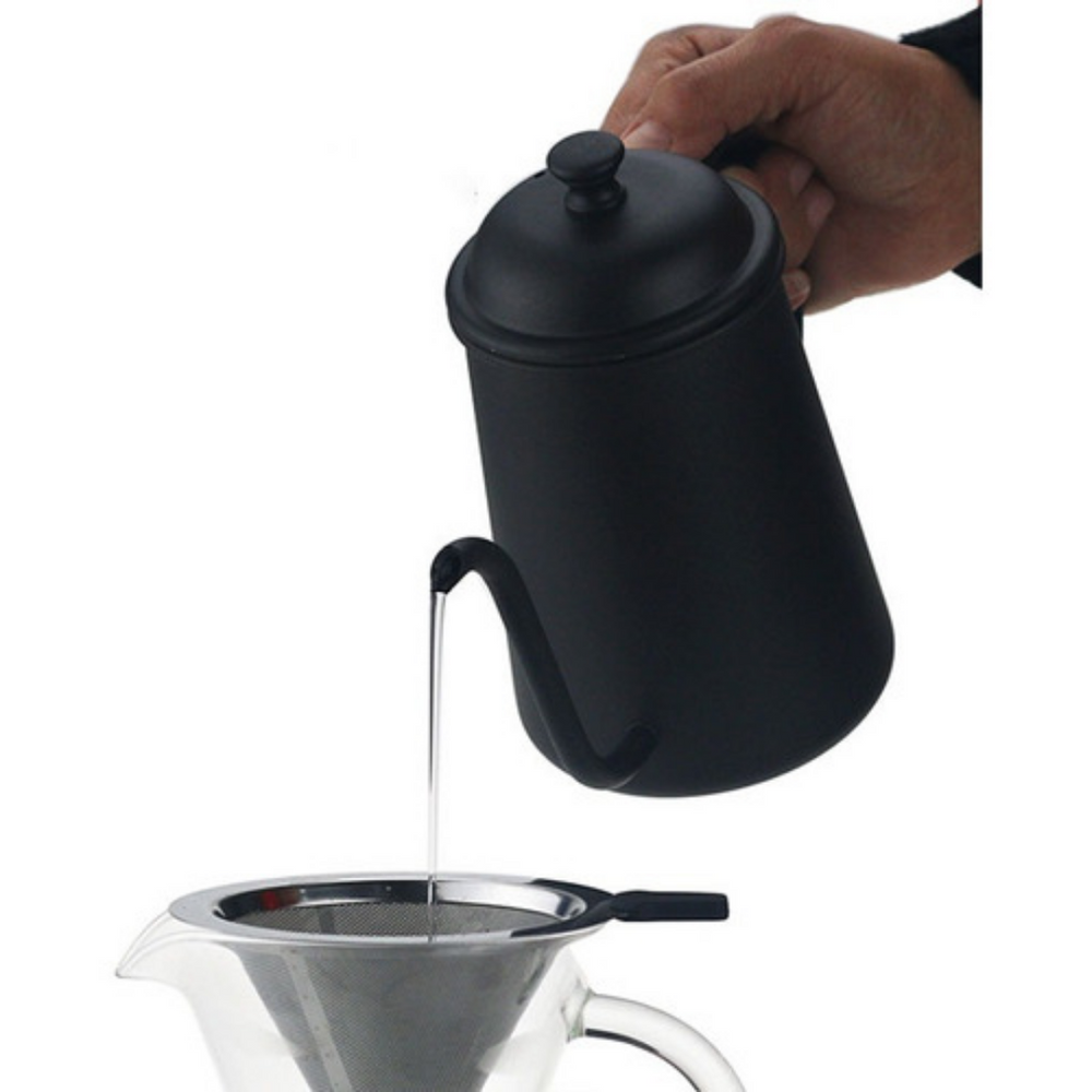 Bule Bico Fino Black 700ml Mimo Mimo Style