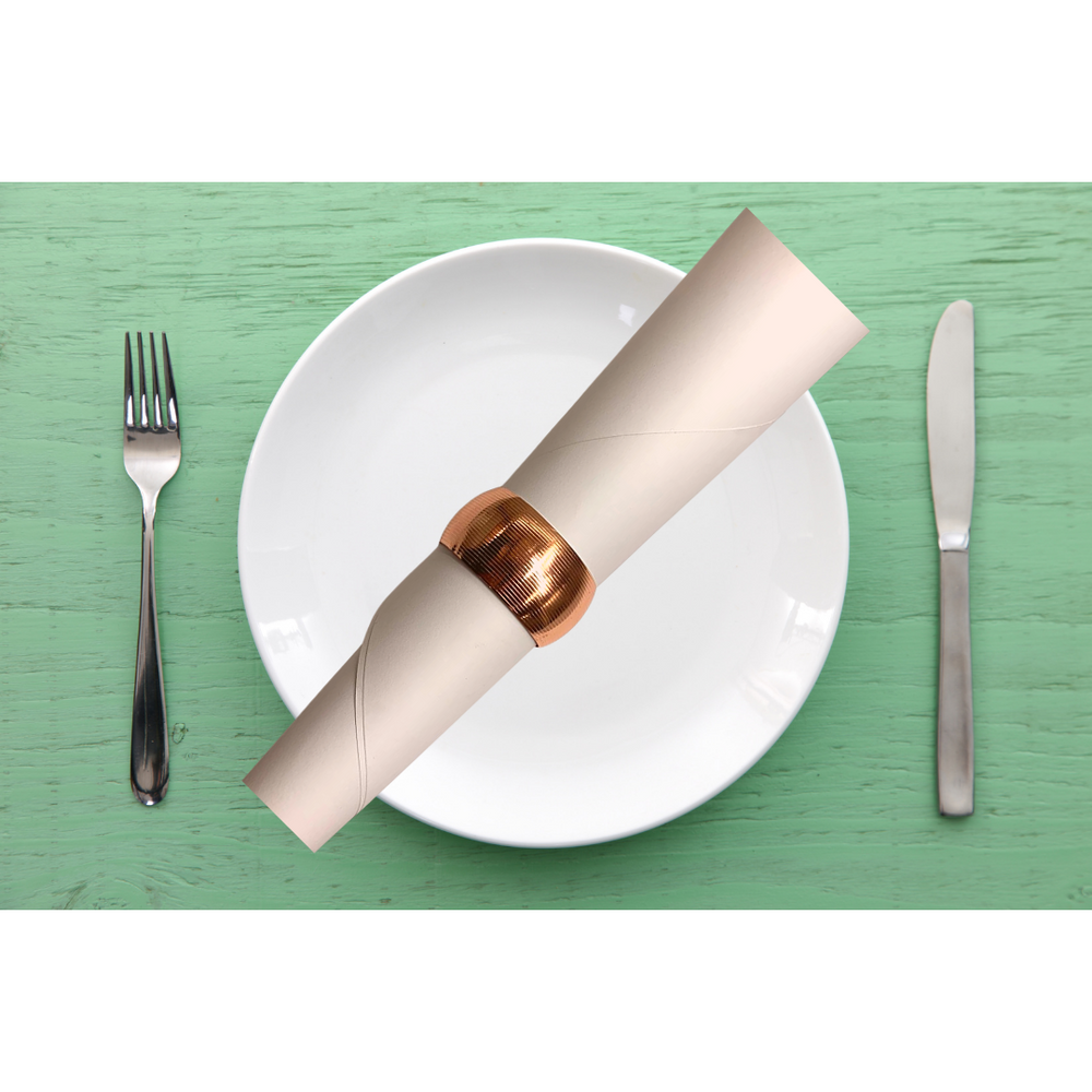 Anel de Guardanapo Bronze Mimo Style