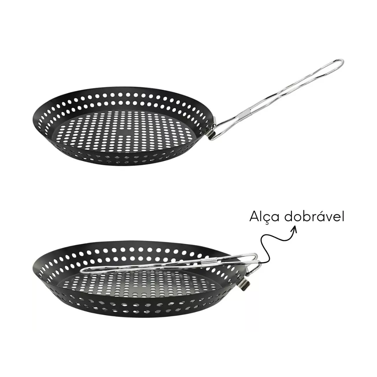 Panela Grill Para Churrasqueira Mimo Style