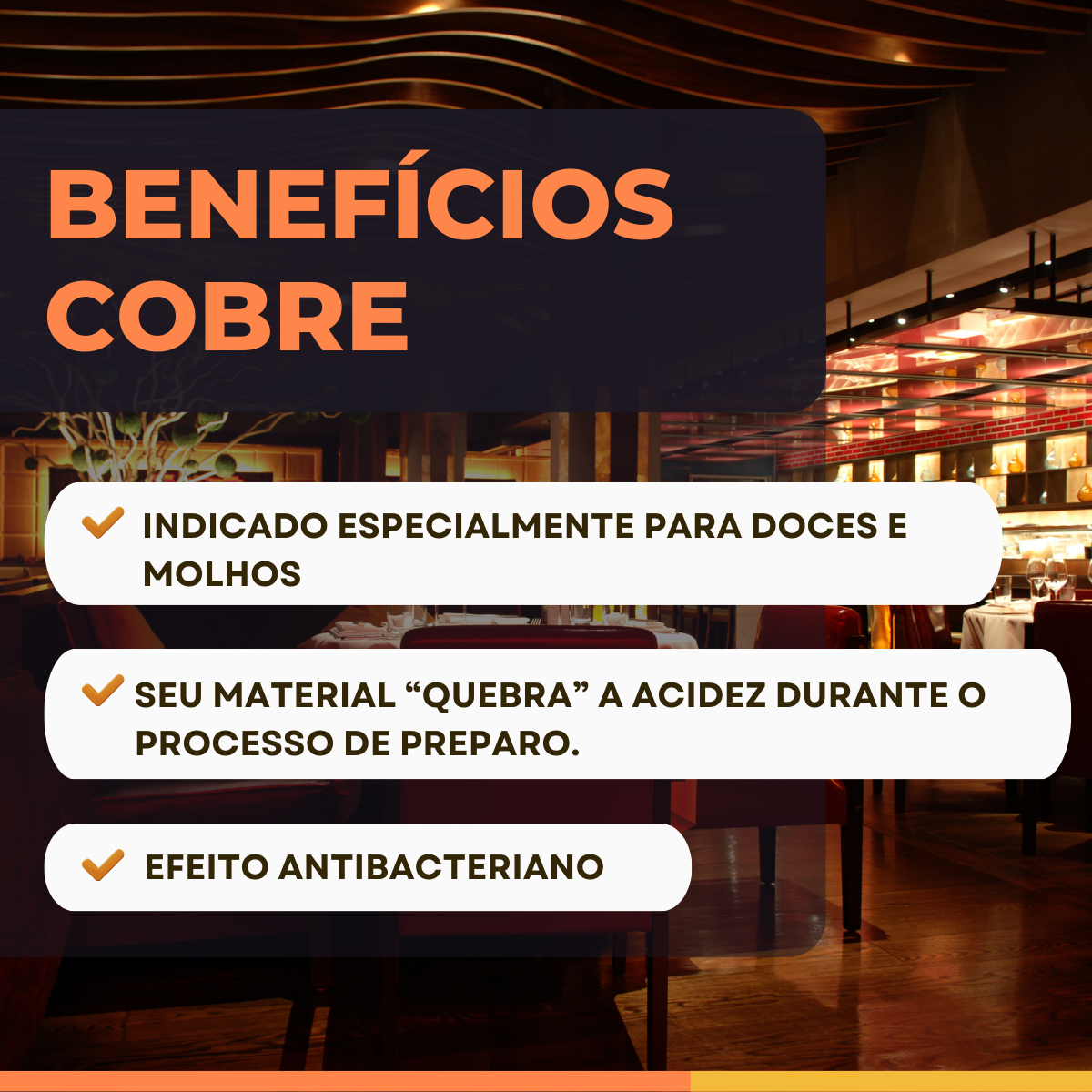 Tacho de Cobre Com Alça de 5L - A Gourmet