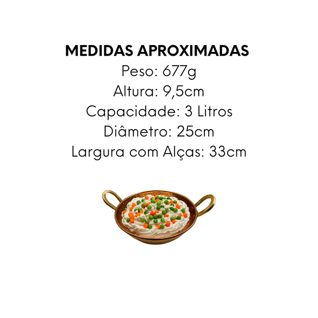 Tacho de Cobre C/Alça 3L Main Image