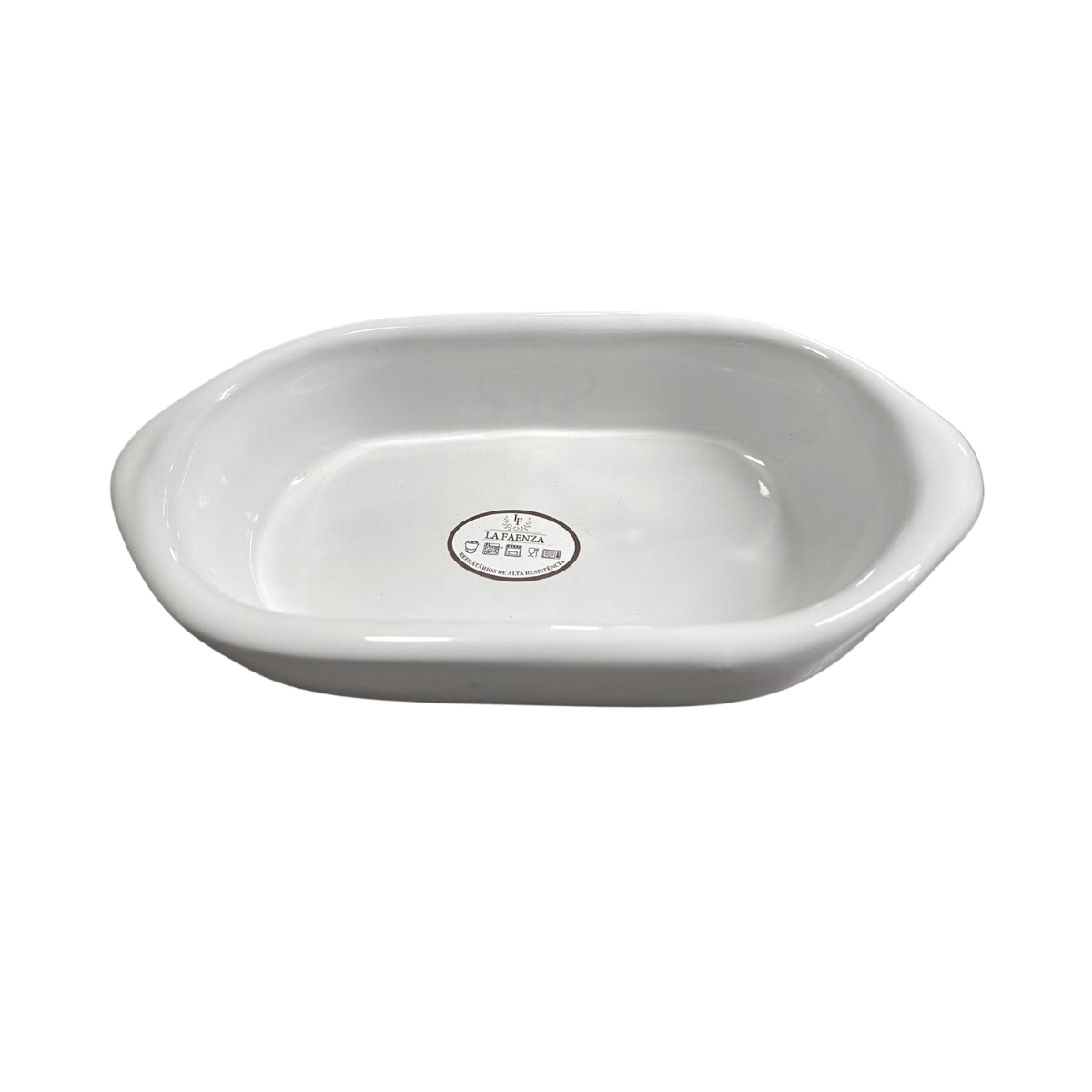 Assadeira Branca N2 Ceramica 1,2L - A Gourmet