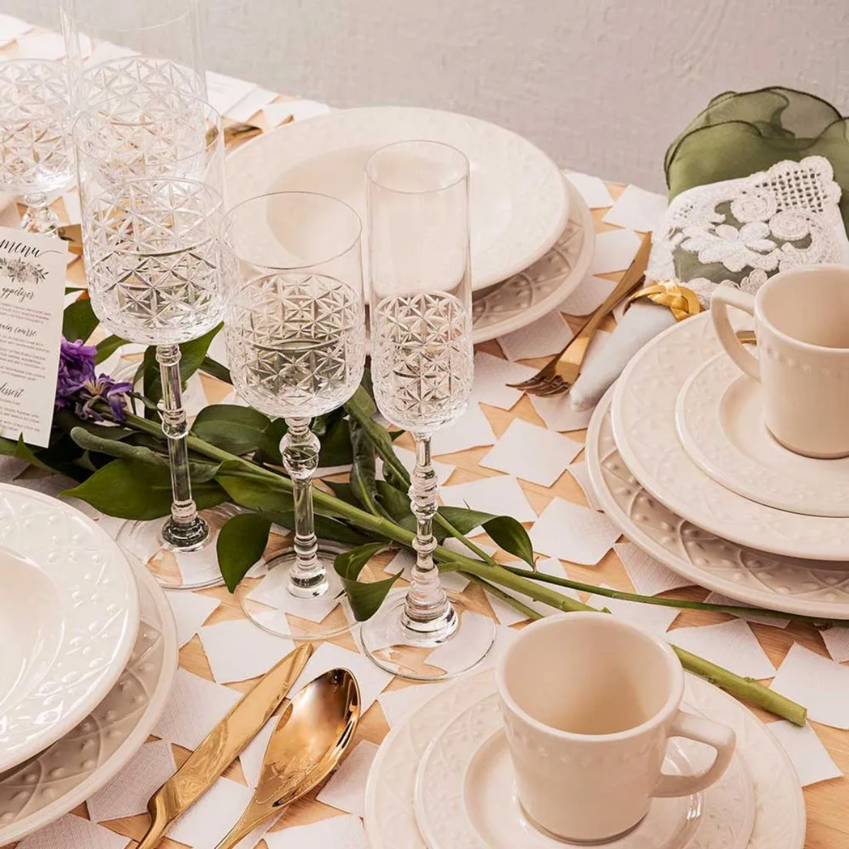 Tigela Marfim 500ml Cerâmica