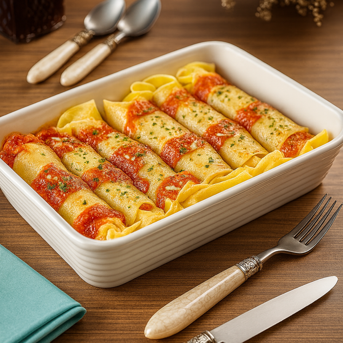 Travessa Porcelana Canelada 800ml