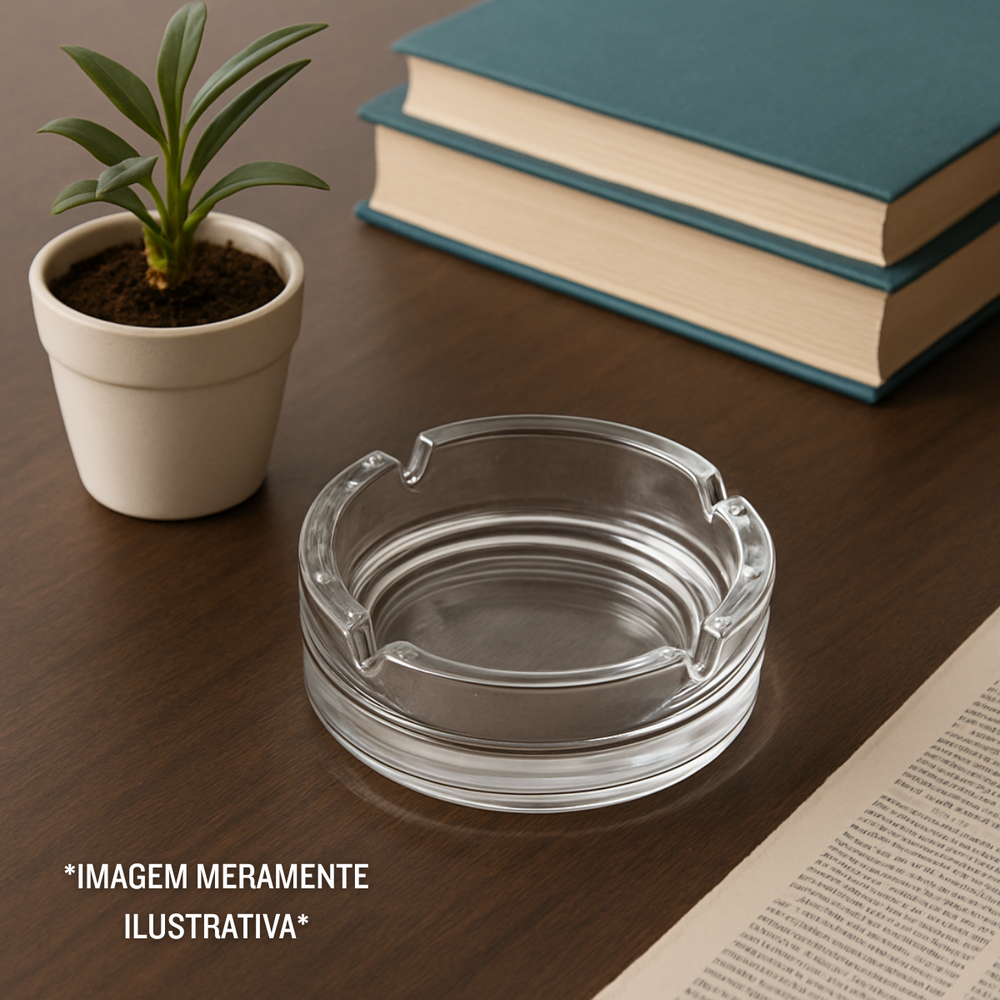 Cinzeiro Vidro 11cm - A Gourmet