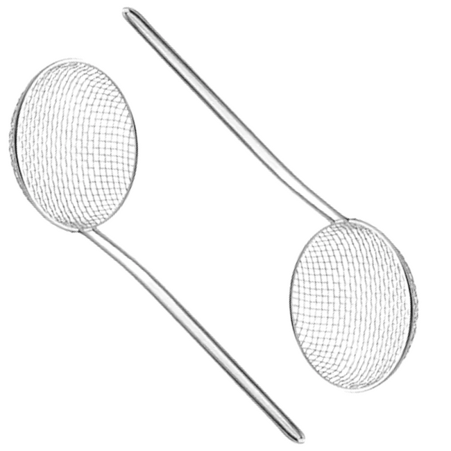 Escumadeira em Aço inox Grande Para Frituras Mimo Style Hover Image