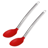 Colher de Arroz Cabo Aço Inox e Silicone Mimo