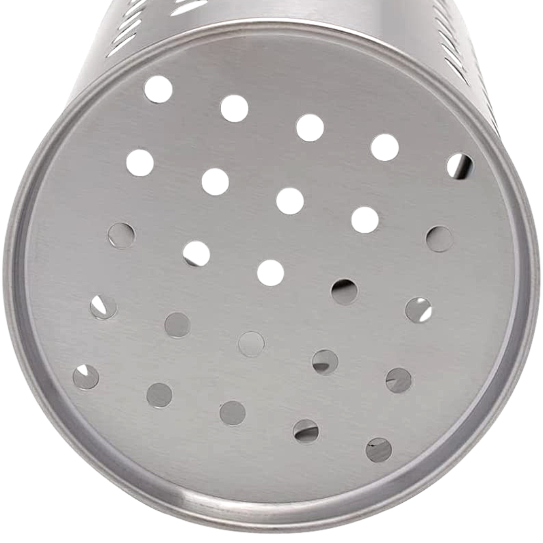 Porta Utensílios em Aço Inox A Gourmet