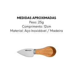 Faca Para Queijo Aço Inox Mimo Mimo Style