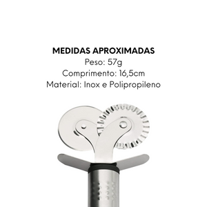 Carretilha Dupla Para Massa Mimo Style