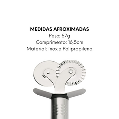 Carretilha Dupla Para Massa Mimo Style