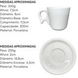 Xicara de Chá de Porcelana ATLAS