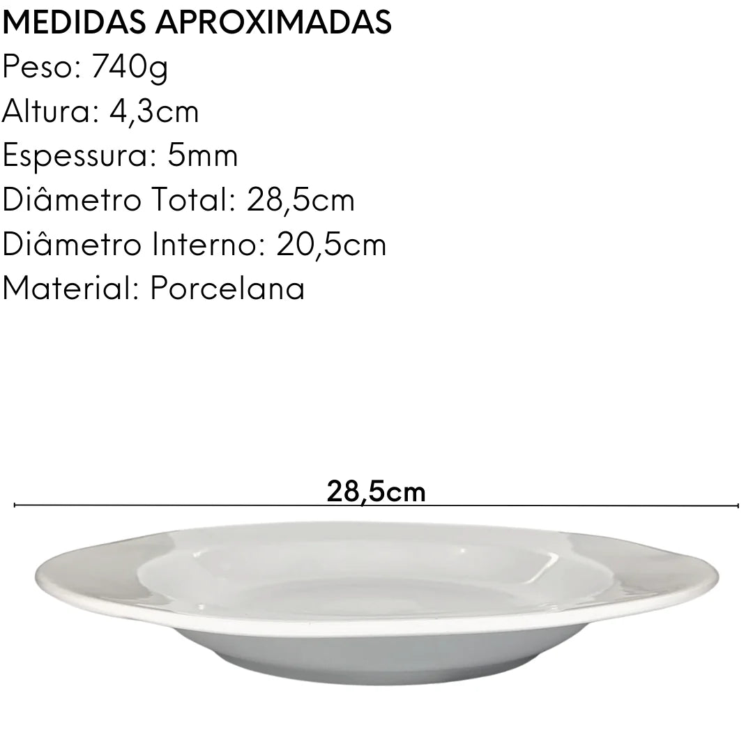 Kit 50 Prato de Massa Bauru Personalizado - A Gourmet