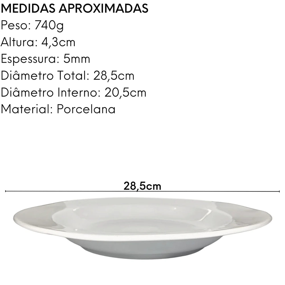 Kit 50 Prato de Massa Bauru Personalizado - A Gourmet