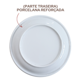 Prato Sobremesa Porcelana 19cm 2°Linha