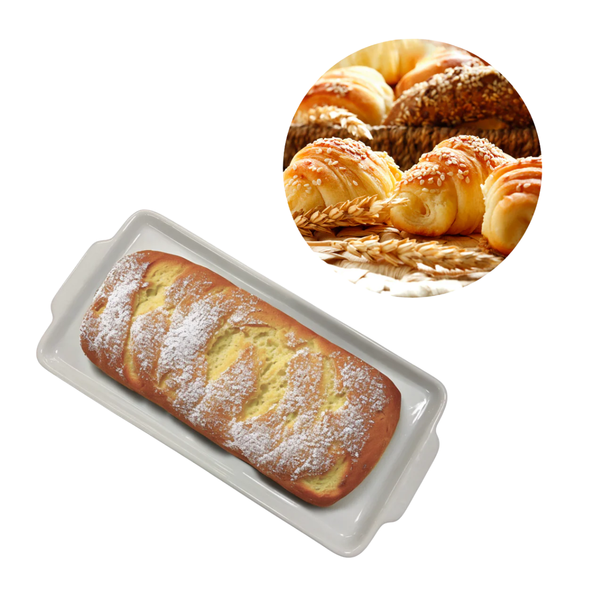 Kit 50 Bandeja Retangular Porcelana Personalizado