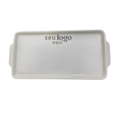Kit 50 Bandeja Retangular P Tartine Personalizado