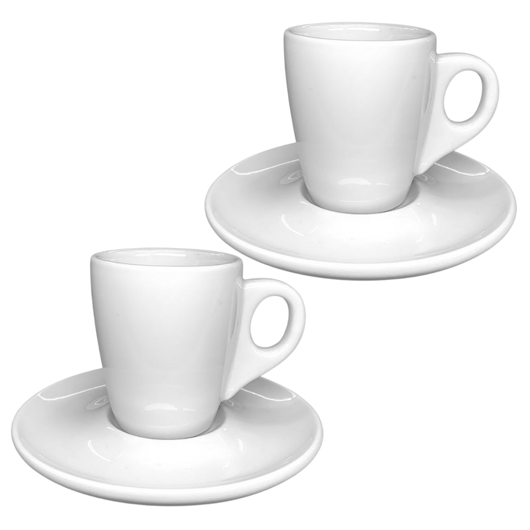Xicara de Chá Com Pires Icatu em Porcelana 190ml ATLAS