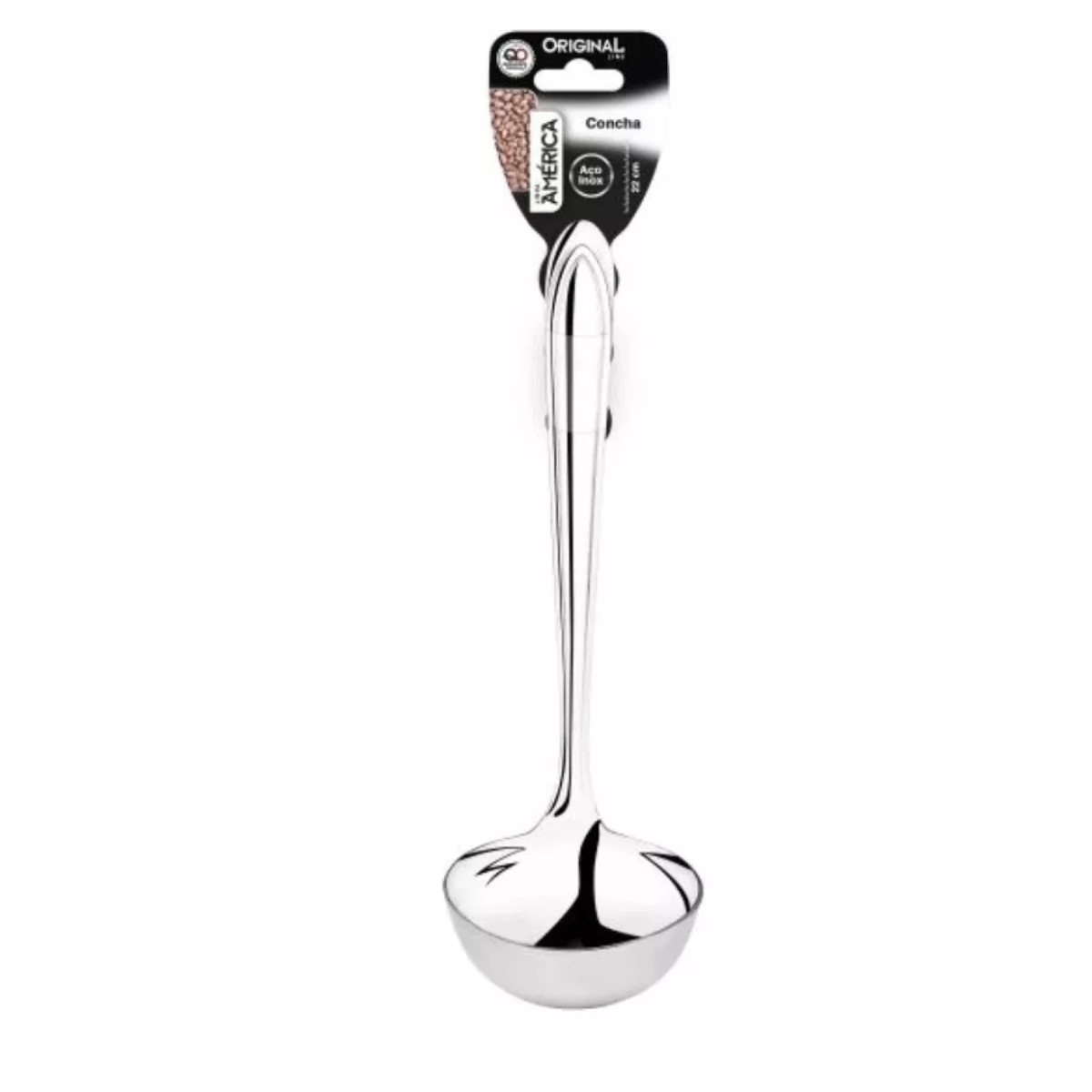 Concha América M Aço inox Original